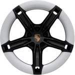 21-Inch Mission E Design Wheels