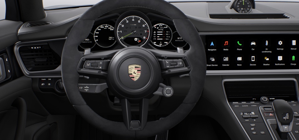 Heated GT Sports steering wheel Alcantara®