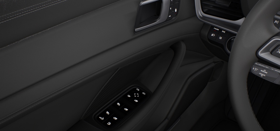 Interior package in leather