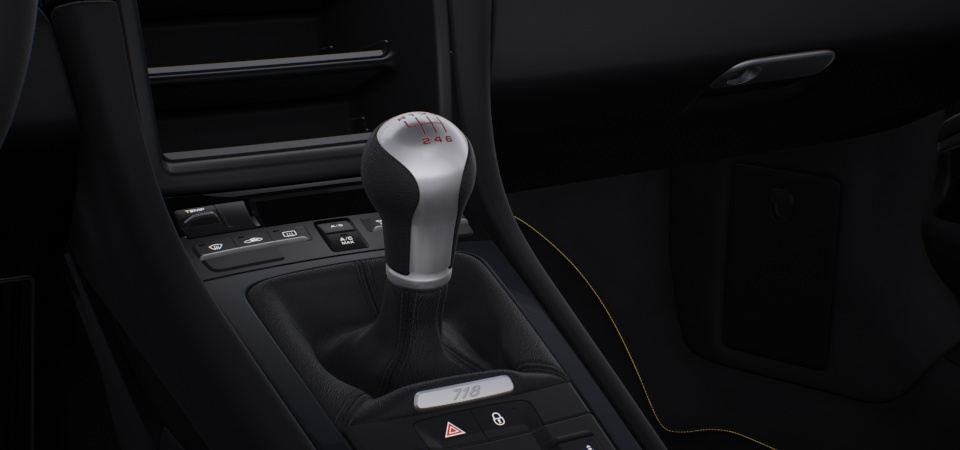 6-speed manual transmission with dual-mass flywheel