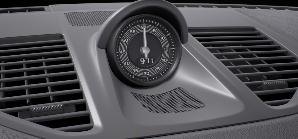 Pack Sport Chrono avec sélecteur de mode, l'application Porsche Track Precision et l'affichage de la température des pneus