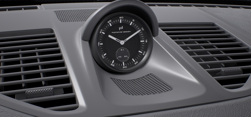 Sport Chrono Pakket met Porsche Design Clock