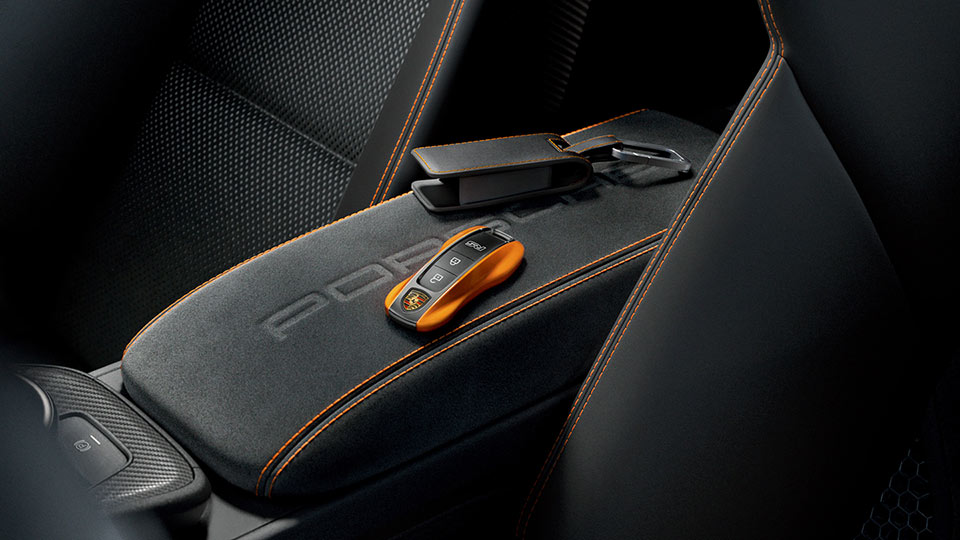 Vehicle Key Leather with Key Pouch Leather