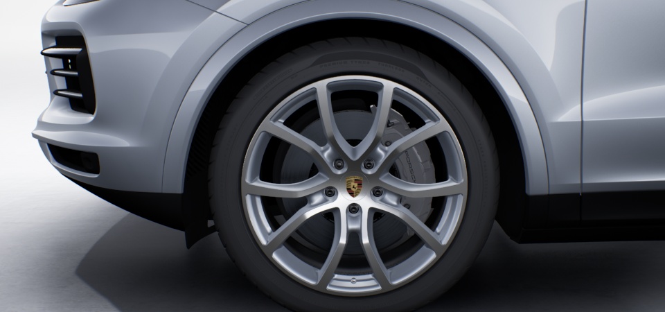 21" Cayenne Exclusive Design Wheels in Exterior Colour incl. Wheel Arch Extensions in Exterior Colour