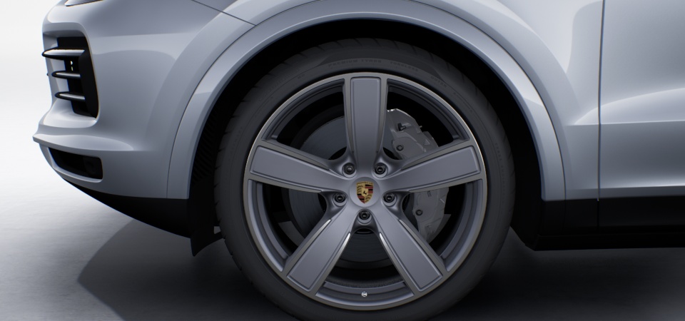 22-inch Cayenne Sport Classic wheels incl. wheel arch extensions in exterior colour