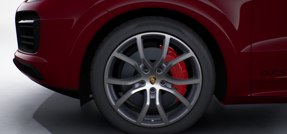 21-inch Cayenne Exclusive Design wheels incl. wheel arch extensions in exterior colour