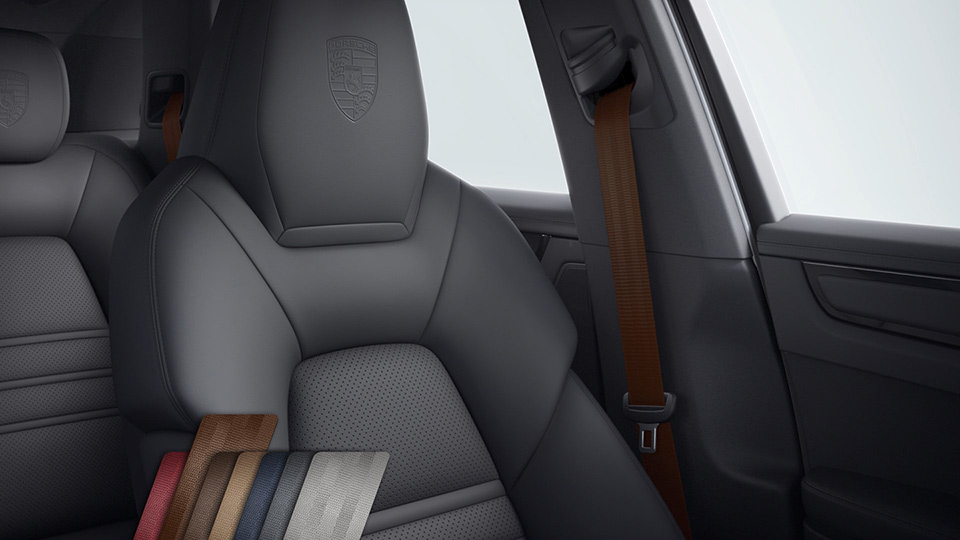Seat belts cohiba brown