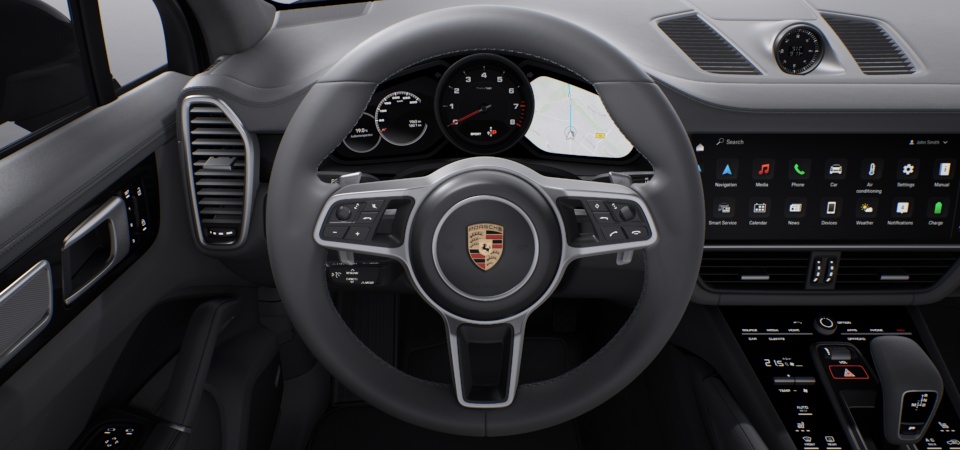 Compass Display on Dashboard incl. Porsche Off-Road Precision App