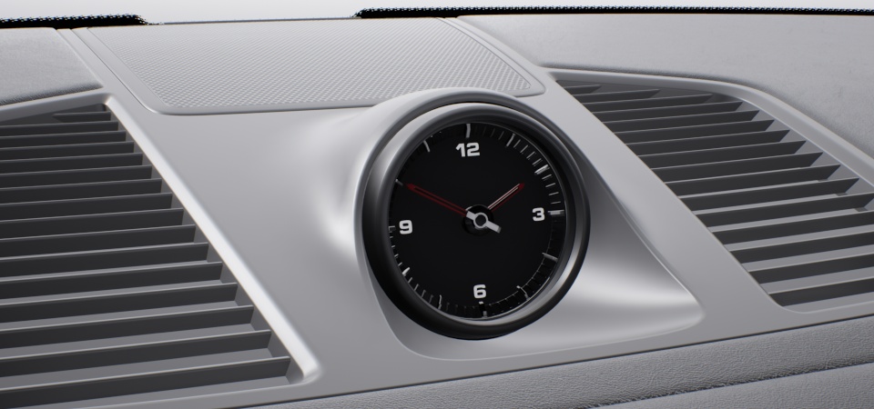Sport Chrono Package incl. mode switch and analogue clock on the dashboard