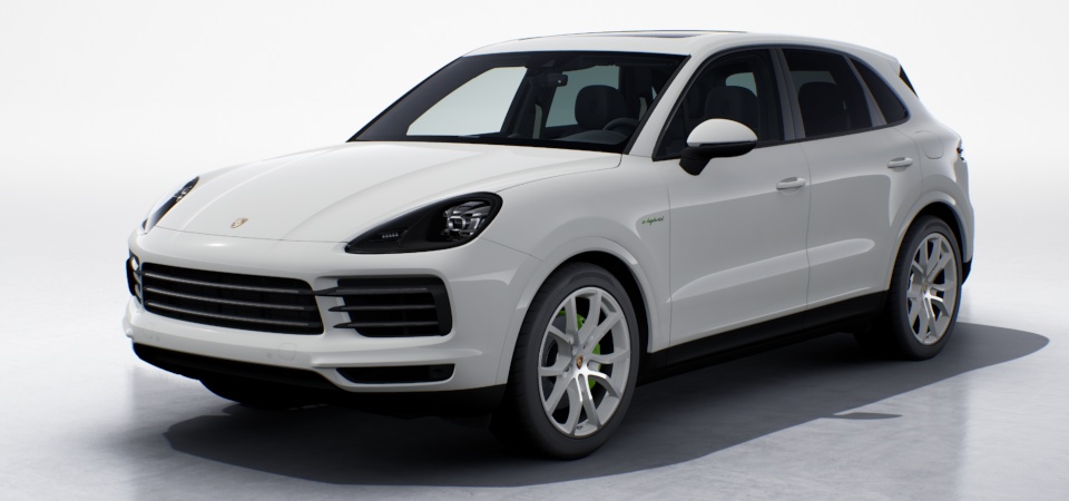 21-inch Cayenne Exclusive Design wheels painted in exterior colour incl. wheel arch extensions in exterior colour
