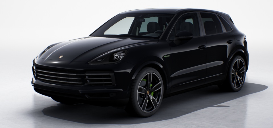 22" Cayenne Sport Classic Wheels in High Gloss Black incl. Wheel Arch Extensions in Exterior Colour
