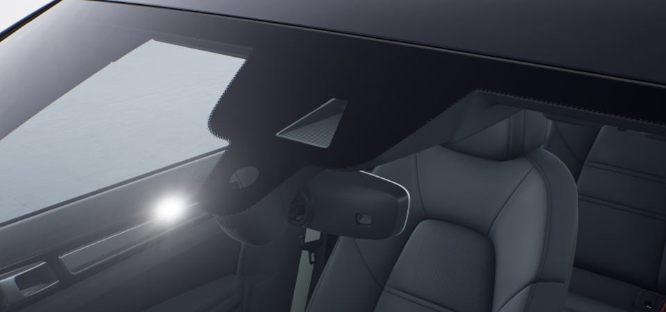 Phares à LED teintés avec Porsche Dynamic Light System (PDLS)