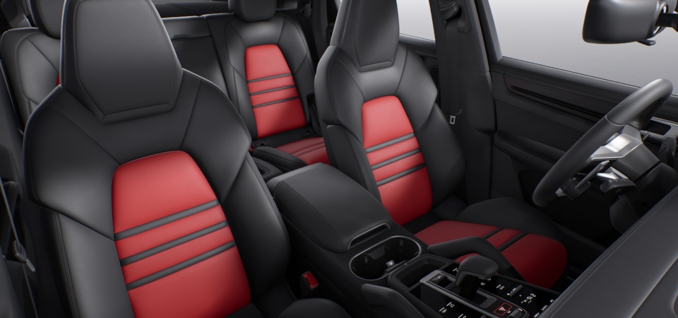 Deviated Leather Seat Centers