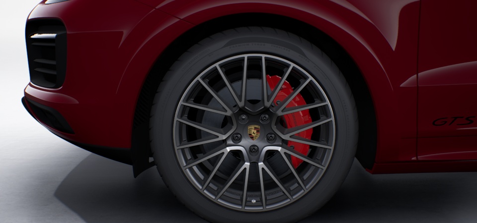 21-inch RS Spyder Design wheels highly polished with wheel arch extensions in exterior colour