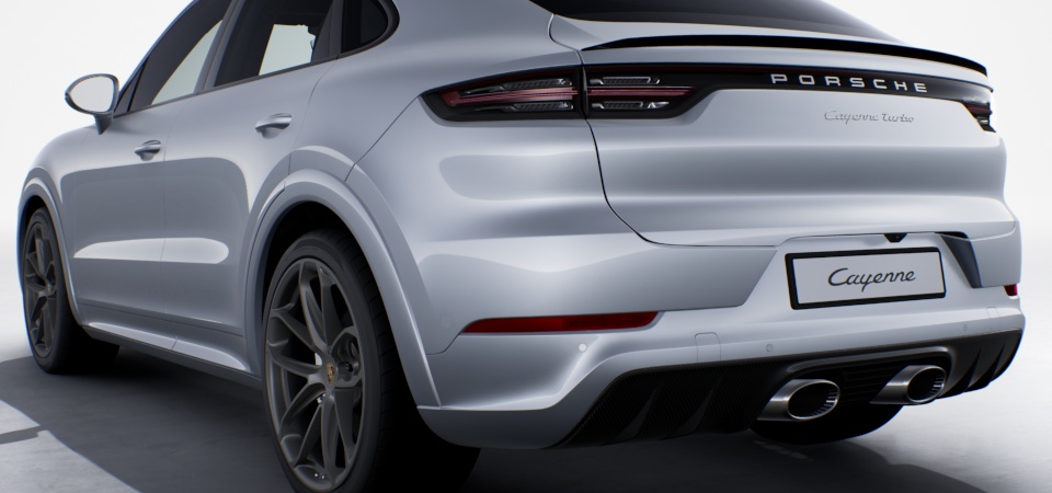 Sport Exhaust System incl. Center Mounted Tailpipes in Silver