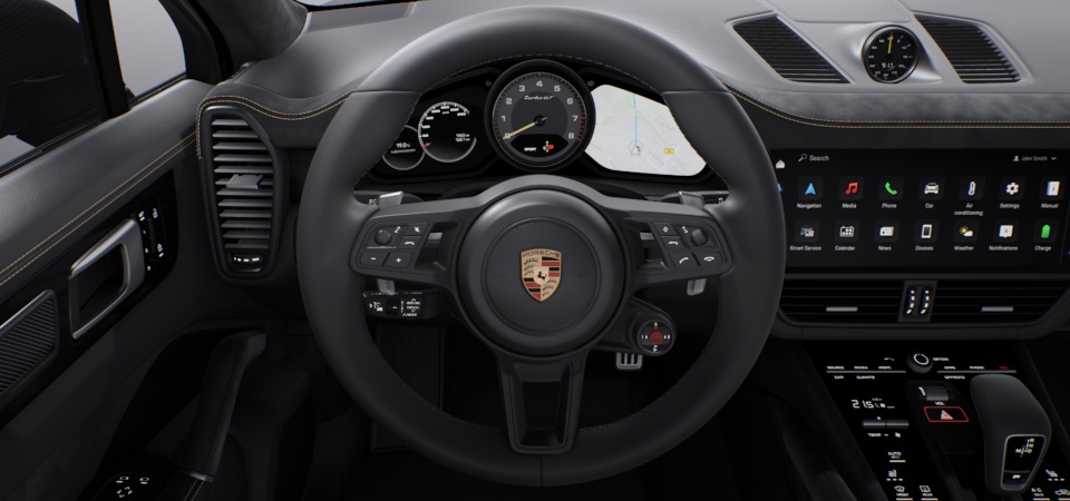Heated Steering Wheel in Leather (i.c.w. Porsche InnoDrive incl. ACC and LKA)