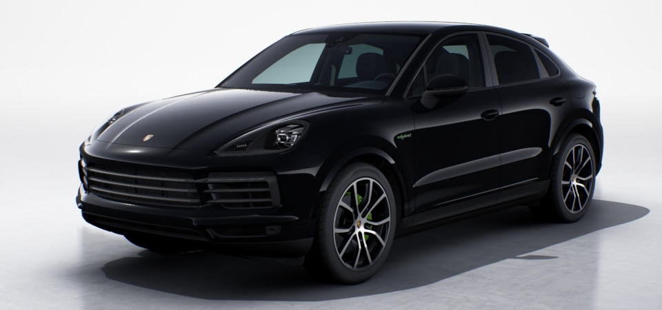 21" Cayenne Exclusive Design Wheels in Jet Black Metallic incl. Wheel Arch Extensions in Exterior Colour