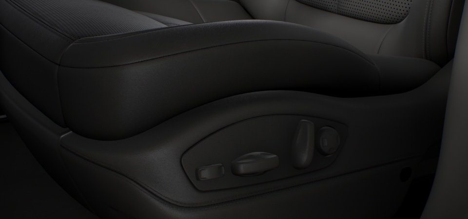 Seat consoles leather | Black