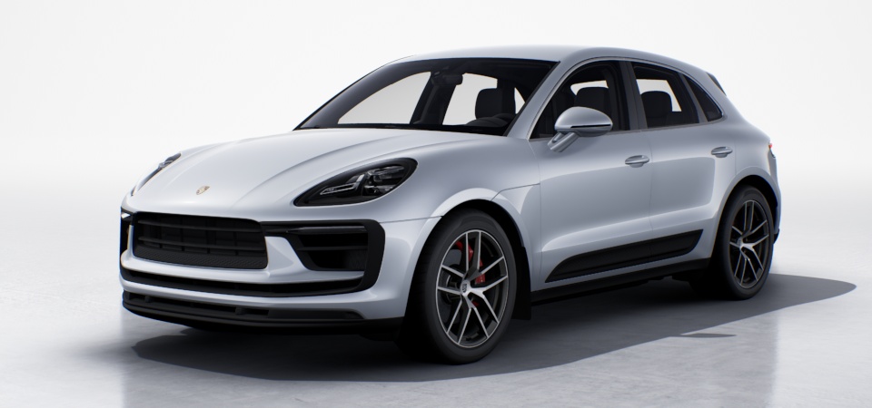 20-inch Macan S wheels painted in highly polished dark titanium