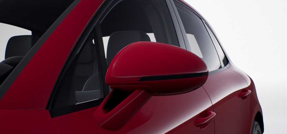 Automatically dimming interior and exterior mirrors