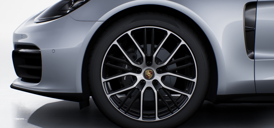 21 英寸黑色 (高光) 涂漆 Panamera Exclusive Design 运动型车轮