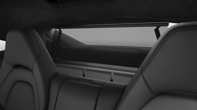 Electric roll-up sunblind for behind rear compartment and electric roll-up sunblinds for rear side windows