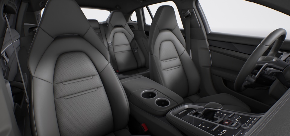 Leather interior in Agate Grey, smooth-finish leather