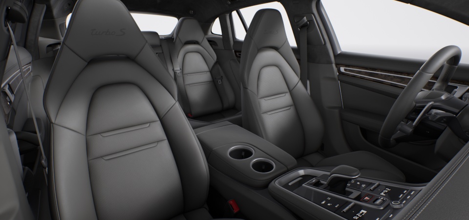 Leather interior in Agate Grey, smooth-finish leather