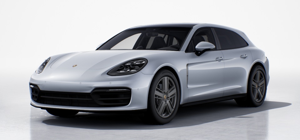 20-inch Panamera Style wheels painted in satin Platinum