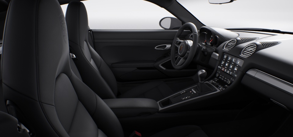 Standard Interior in Black with Leather Package i.c.w. Sport Seats