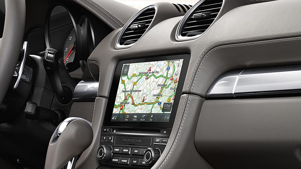 Navigatiesysteem incl. Porsche Connect