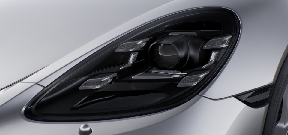 Faróis principais de LED, incluindo Porsche Dynamic Light System (PDLS)