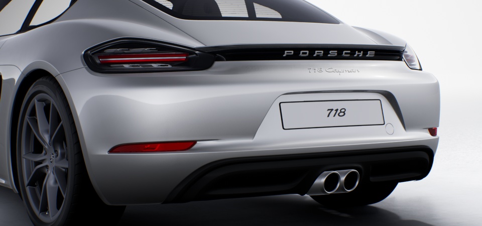 Sports Tailpipes in Silver