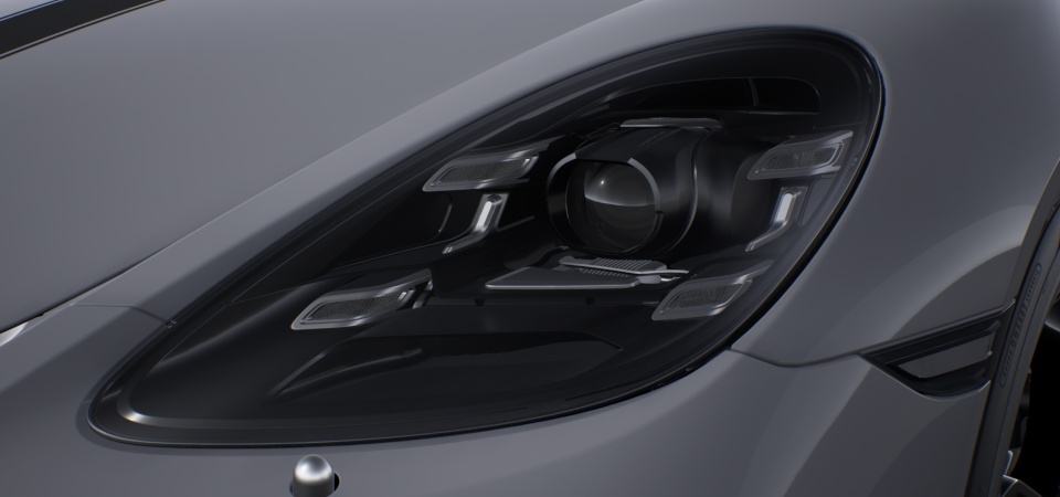 Reflektory LED z Porsche Dynamic Light System (PDLS)