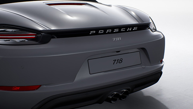 Model Overview 718  Porsche Car Configurator