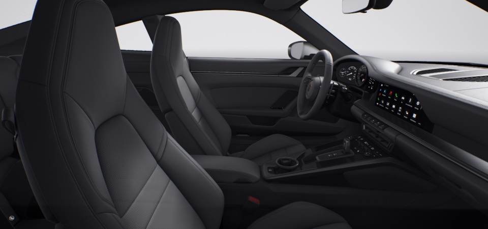 Leather interior, Slate Grey