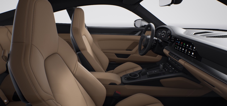 Standard Interior in Black/Mojave Beige incl. Front Leather Seats