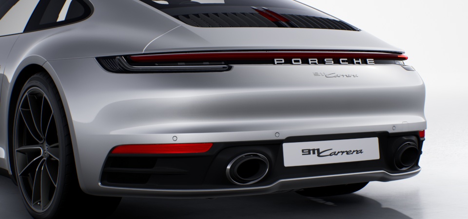 Sport Exhaust System incl. Exclusive Design Tailpipes in Silver