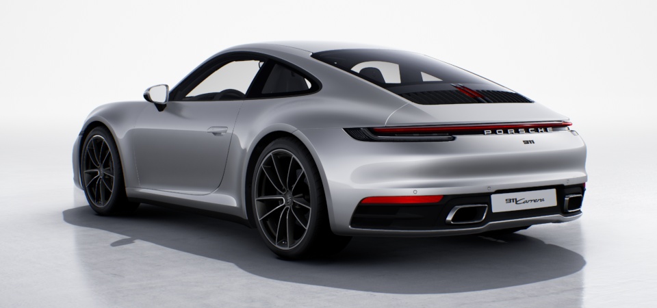 "911" Logo on Rear in High Gloss Black