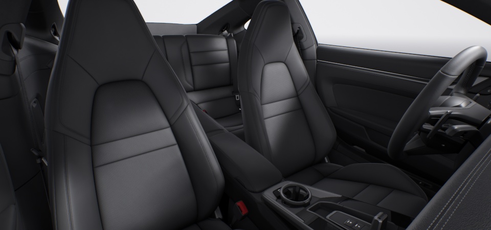 Leather interior, Black