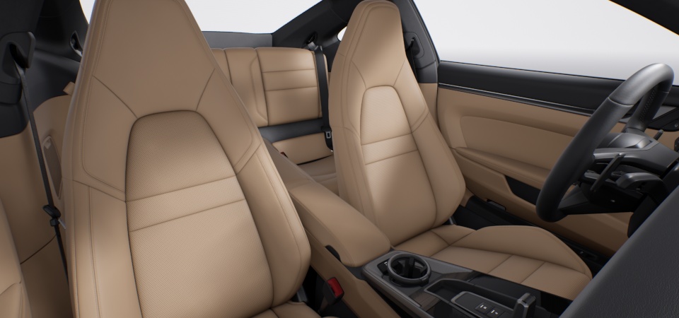 Standard Interior in Black/Mojave Beige incl. Leather Seats