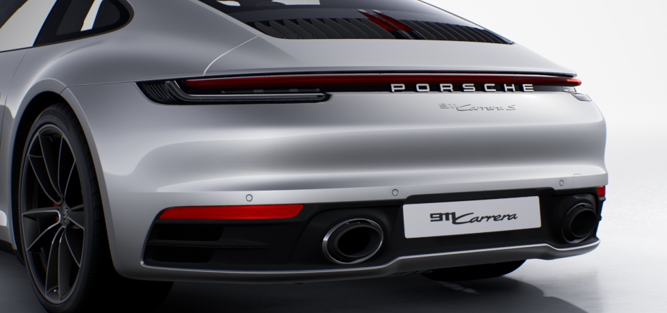 Sport Exhaust System incl. Exclusive Design Tailpipes in Silver