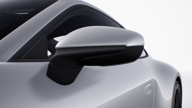 Electric folding exterior mirrors incl. courtesy lighting