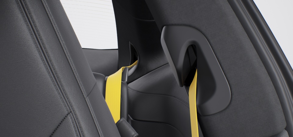 Seat Belts racing yellow