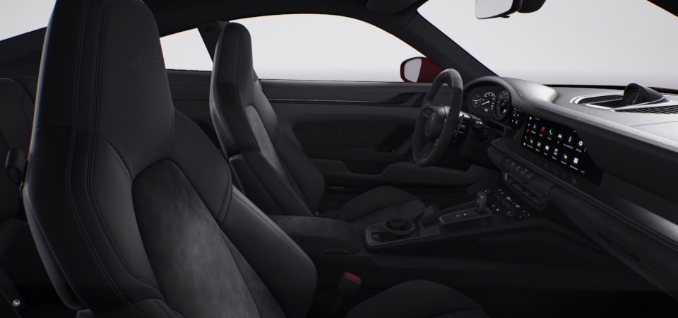 Interior Package in Race-Tex (with items in Leather)