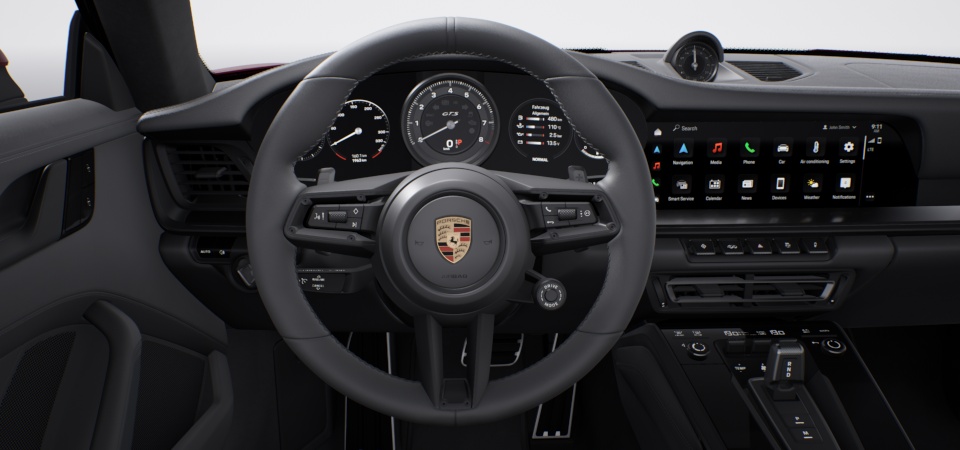 Heated GT sports steering wheel