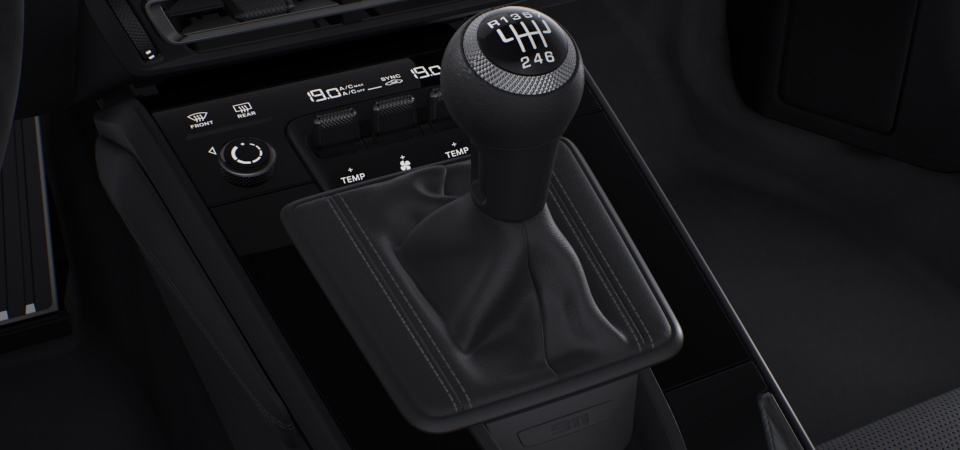 7-Speed Manual Transmission and Sport Chrono Package