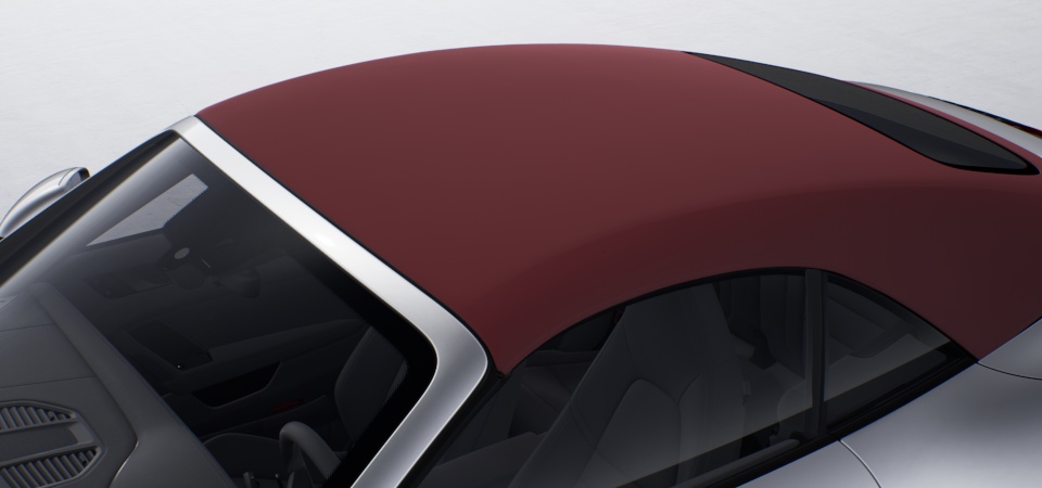 Cabriolet Roof in Red