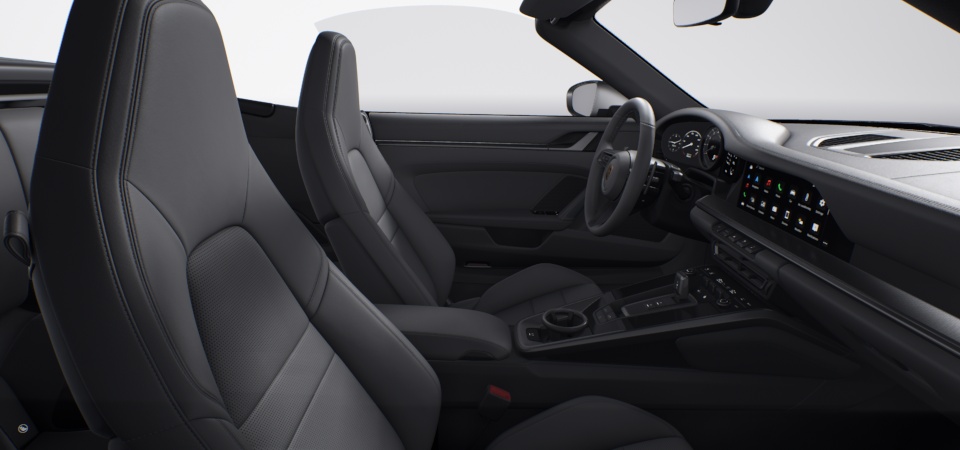 Leather Interior in Slate Grey