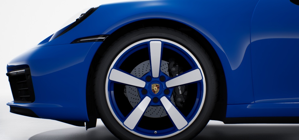 Wheels painted in Exterior Colour